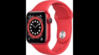 Apple Watch Series 6 |  GPS + Cellular | 44mm | RED Sport Band | Unboxing | Review |  LNG Qalbe