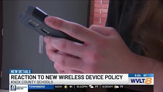 Parents react to new wireless device policy in Knox County Schools