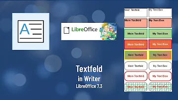 Wie füge ich ein Textfeld in LibreOffice ein?