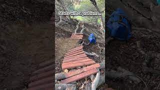 Cool Wooden Feature #mtb #woodfeature #trailbuilding Cool Wooden Feature #mtb #woodfeature #trailbuilding