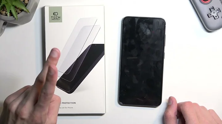 How to Install Tempered Glass on SAMSUNG Galaxy S23 - Apply Screen Protector