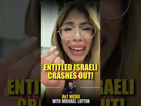 Israeli Woman Crashes Out Over Israeli Elections