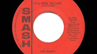 1961 HITS ARCHIVE: I’m A Fool To Care - Joe Barry