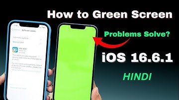 iOS 16.6.1 Update Released - Green Screen Problem Solve? in Hindi