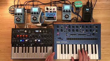 Arturia MicroFreak, Korg Monologue jam - MicroStrings