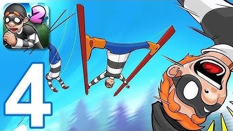 Robbery Bob 2 - Gameplay walkthrough part 4 - Pilfer peak: Levels 1-20 (ios, android)