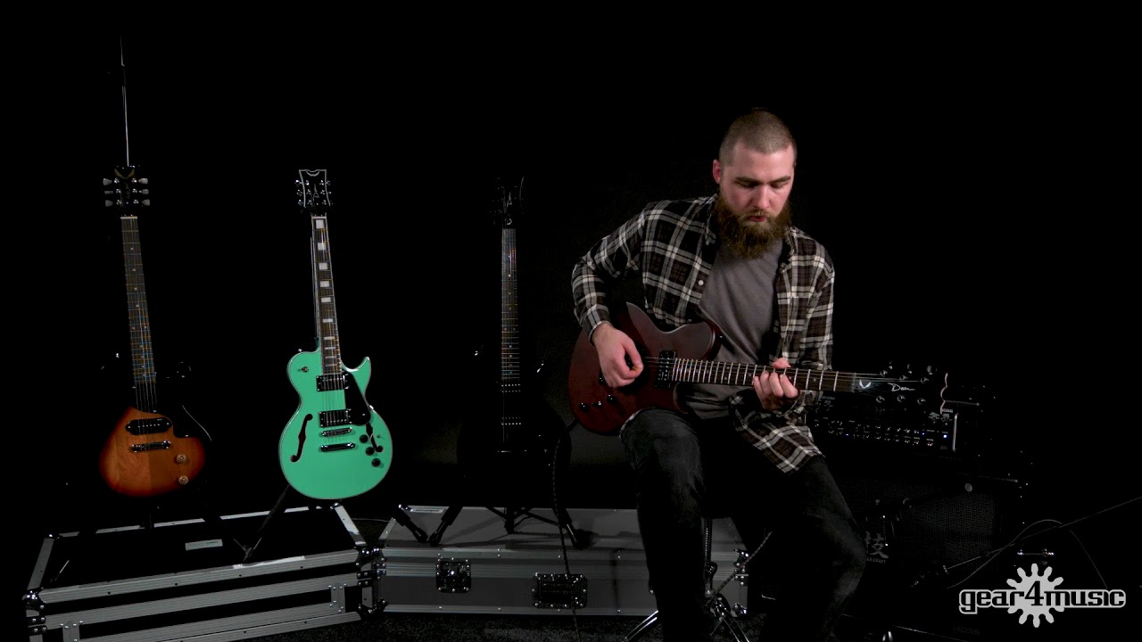 Dean EVO XM Electric Guitar, Satin Natural | Gear4music Demo