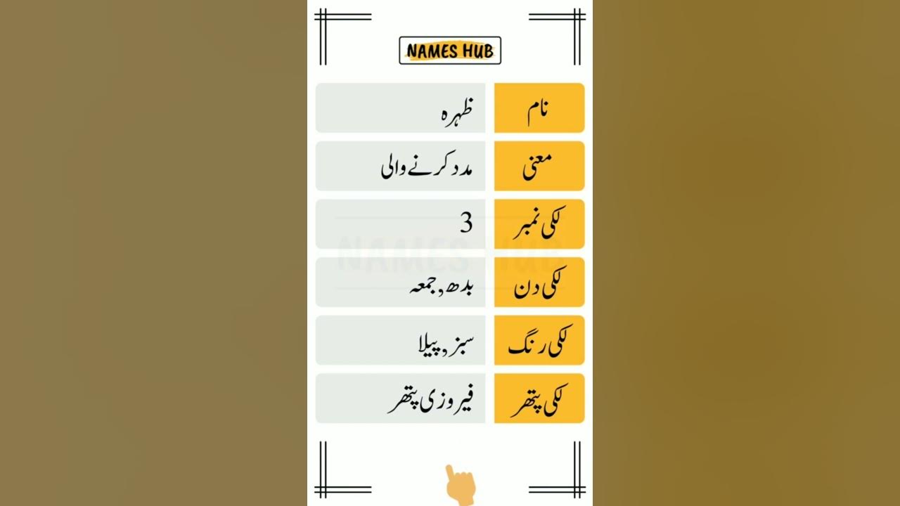 Zohra Name Meaning In Urdu shorts shortsfeed shortsviral zohra-name-meaning-in-urdu-shorts-shortsfeed-shortsviral