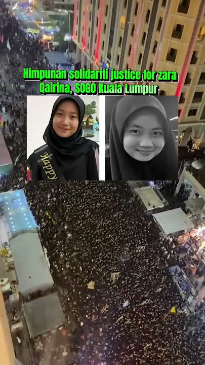 kami dari Indonesia ikut serta berdoa untuk adek Zara qairina #zaraqairina #justiceforzahra #justice