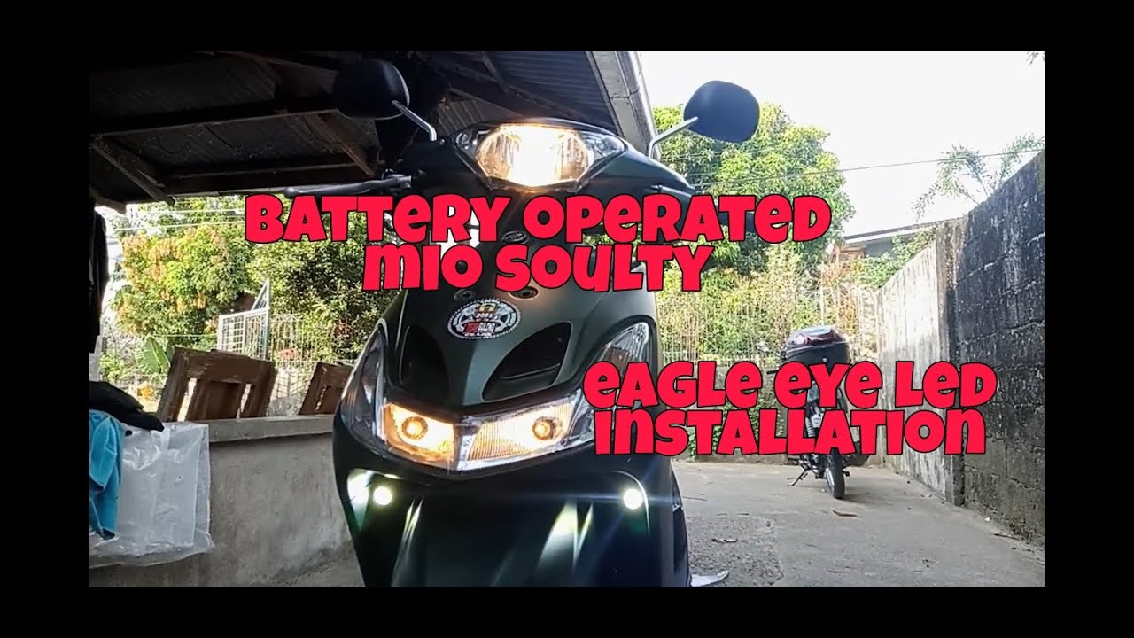 How to battery operated mio soulty/eagle eye installation