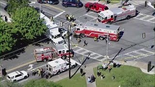 1 dead, multiple hospitalized after crash in Midtown Atlanta