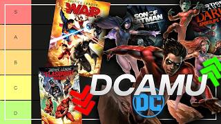 Las MEJORES y PEORES películas del DCAMU (Universo Animado de DC) | Ranking Tierlist