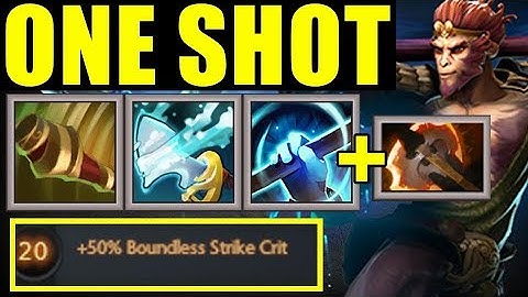 Monkey King 3x Splash + Boundless Strike | Dota 2 Ability Draft