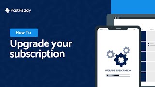 How to Upgrade your Subscription