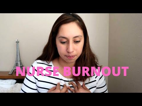 Signs of NURSE BURNOUT