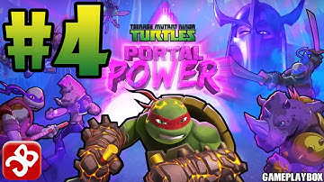 TMNT - Portal Power - FROST WORLD  - iOS/Android - Gameplay Video - Part 4