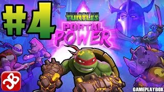 TMNT - Portal Power - FROST WORLD  - iOS/Android - Gameplay Video - Part 4 screenshot 5