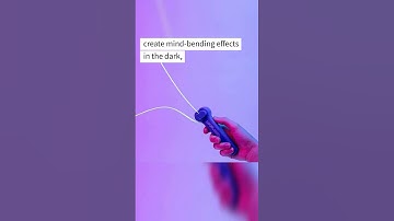 Glow-In-The-Dark String Shooter #shorts #glowsticks