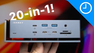 the only dock with dual thunderbolt 4 chips - ivanky fusiondock max 1 [sponsored]