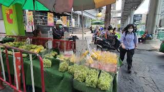 Walk along Ratchadamri Road CentralWorld Pathumwan Pathum Wan Bangkok Thailand