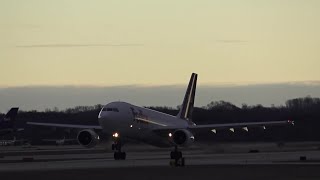 Early Morning Fedex A300 Departure From Kgrr - Plane Spotting