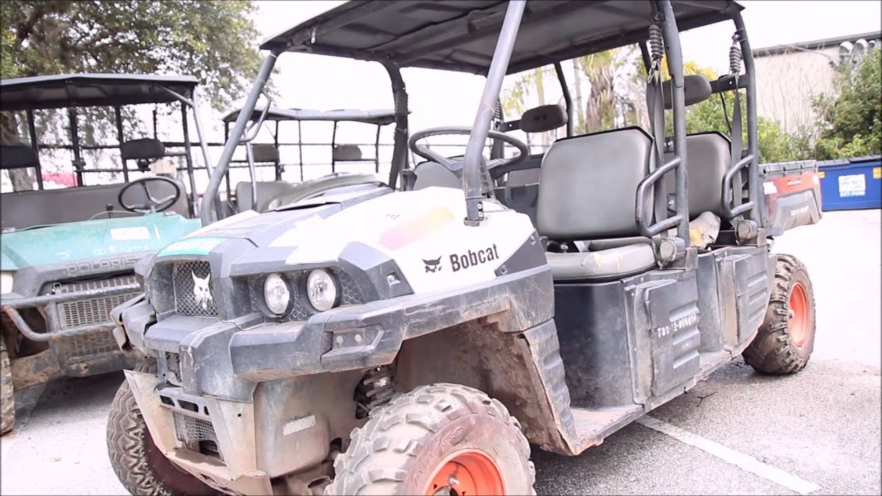 Bobcat 2012 3400XL 4x4 Diesel UTV - YouTube