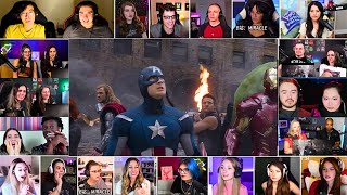 Battle of New York Time Heist Scene | Avengers Endgame Reaction | Reaction Mashup