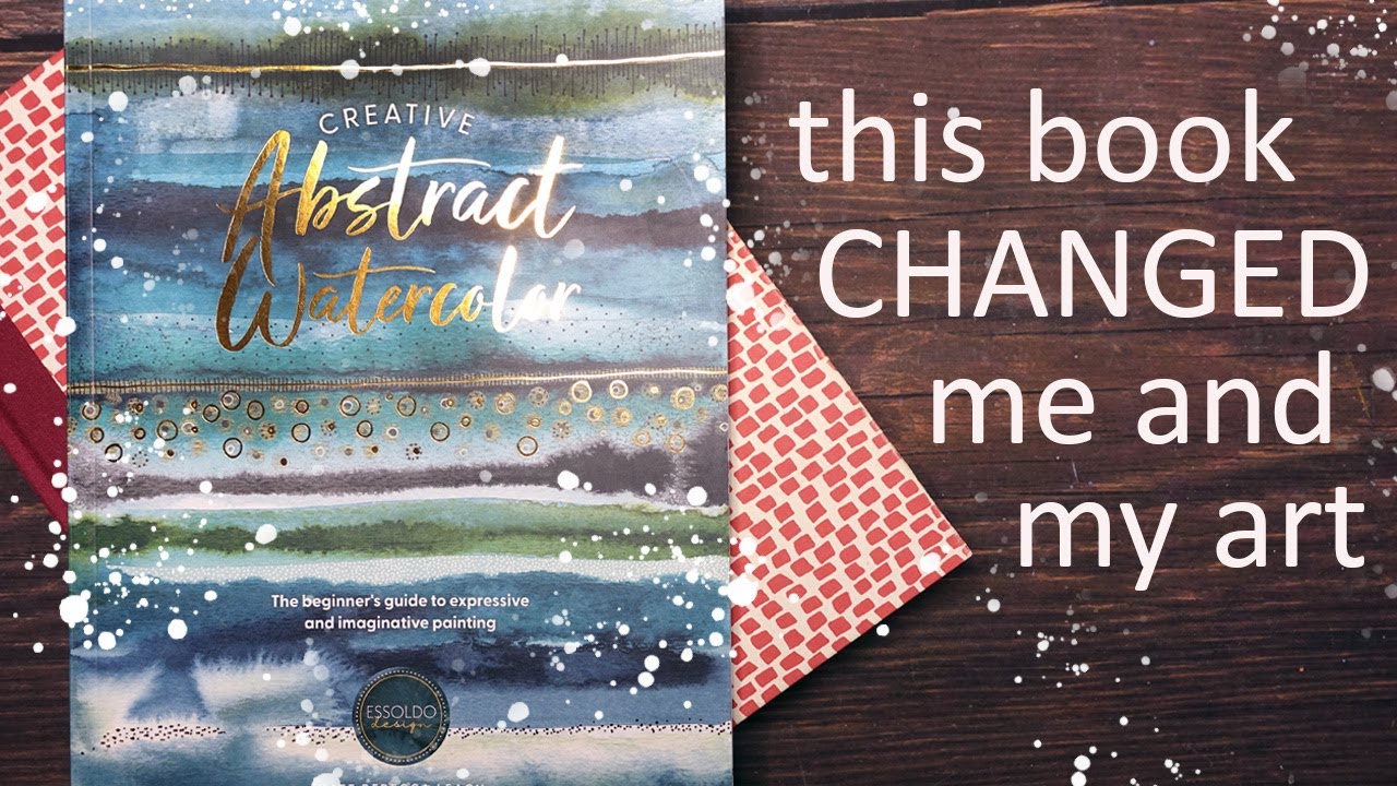 Абстрактный альбом для рисования | Креативная абстрактная акварель