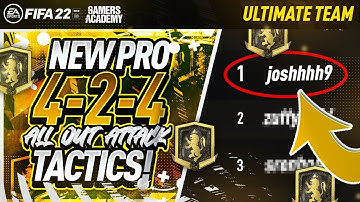 FIFA 22 - INSANE PRO PLAYER (424) CUSTOM TACTICS + PLAYER INSTRUCTIONS!!