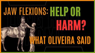Are Jaw Flexions Good or Bad for Your Horse What Nuno Oliveira says about Baucher''s Jaw Flexions