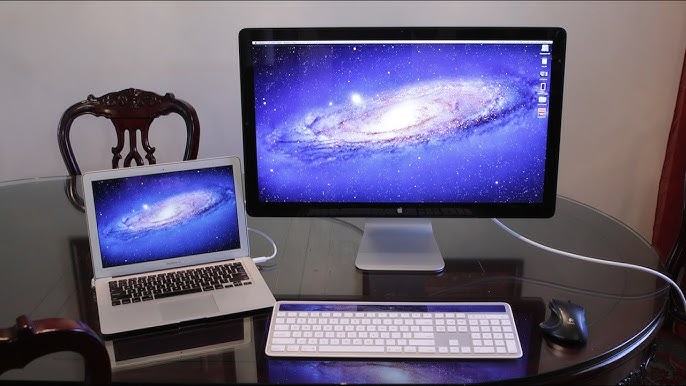 forhåndsvisning Mastery Precipice How to Connect Apple Thunderbolt Display 27 inch to modern MacBook | Use of  16 inch MacBook Pro 2019 - YouTube