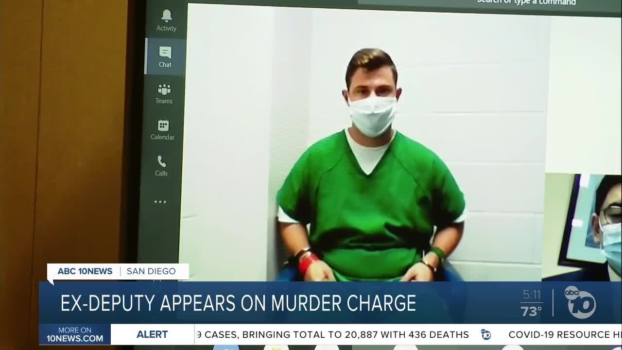 Ex-deputy charged in detainee death pleads not guilty - YouTube
