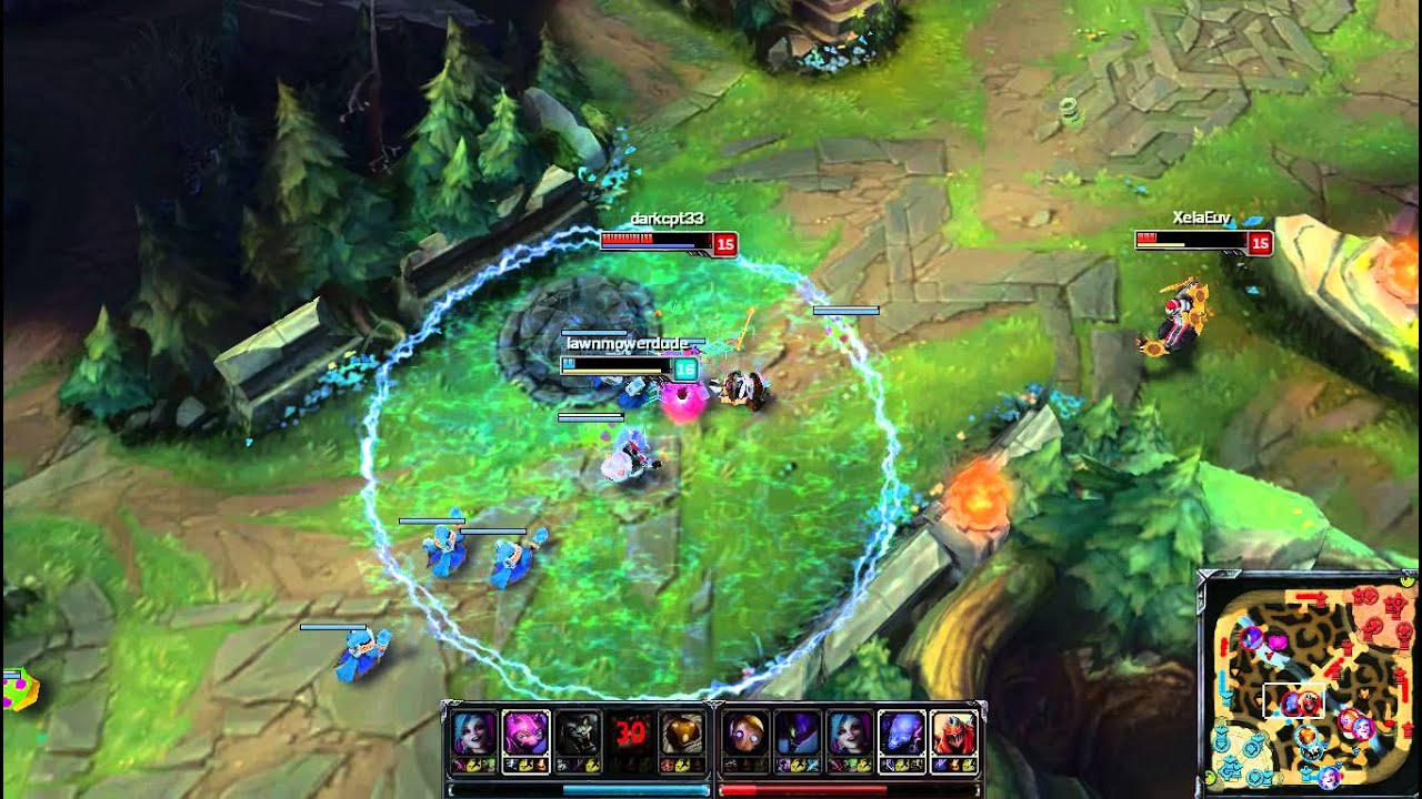 League of Legends Ryze Fail All