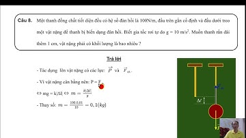 35 Biến dạng cơ của vật rắn – baitap SGK