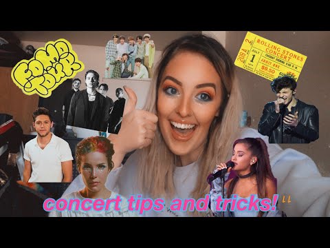 how to get front row at a concert? + tips and tricks!