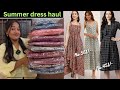 Huge *Trendy* Long Summer Dress Haul || Omg 😱 इतना अच्छा कैसे आ गया🤭|| Under Rs.? ||Ghtiya😭