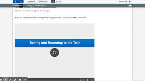 TestNav Student Tutorial