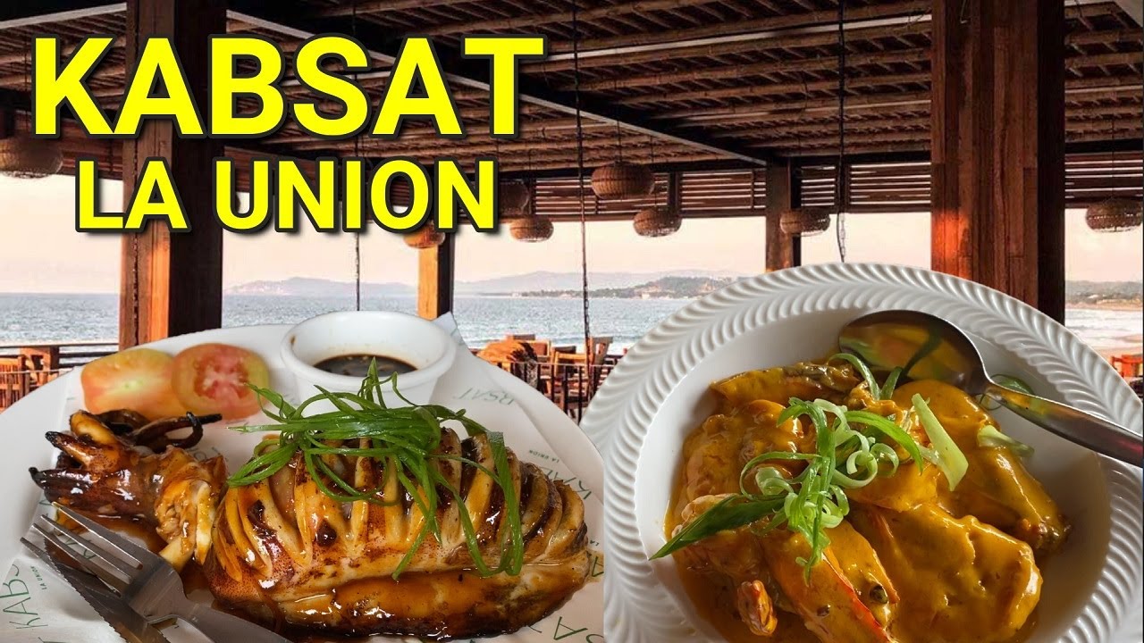KABSAT OUR FAVORITE RESTAURANT IN LU LA UNION, SAN JUAN ELYU FOOD