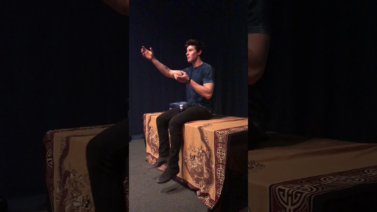 Shawn Mendes, Illuminate tour Q&A - Stockholm(17/5-2017)
