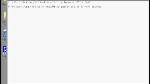 How to show developer tab in word office 2007