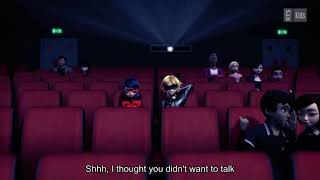 Ladynoir romantic movie theater Moment(Gang of secrets spoiler) by Lili 10,977 views 3 years ago 1 minute, 26 seconds