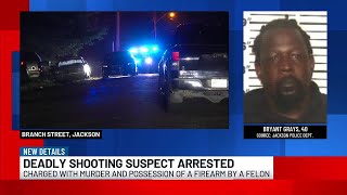 JPD arrests suspect after Branch Street shooting