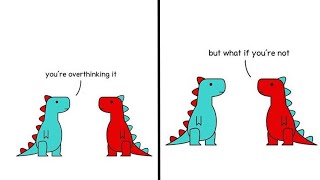 Honest Comics About Mental Health Illustrated With Dinosaurs