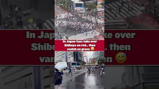 POV: You’re in the middle of a Shibuya Crossing takeover 📍🇯🇵