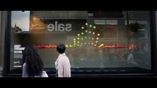 Nike+ Selfridges London vitrine interactive