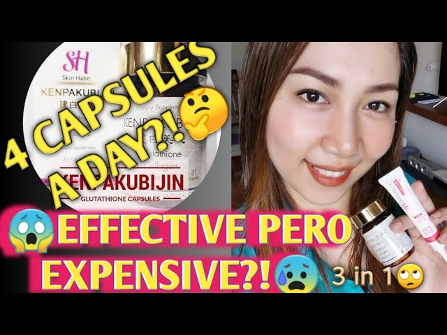PAANO PUMUTI |KENPAKUBIJIN GLUTATHIONE REVIEW | 8 DAYS UPDATE