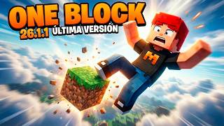 ➡️ COMO DESCARGAR E INSTALAR ONEBLOCK ORIGINAL EN MINECRAFT 26.1.1 (ÚLTIMA VERSIÓN) ✅