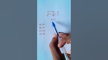 Find the Value of X! || Quick Square Root Trick | #Shorts #Maths #Puzzle"