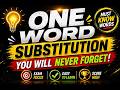 Top One Word Substitution | Important Class - 2 | English Class | HP Studies #onewordsubstitution
