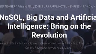 NoSQL, Big Data and Artificial Intelligence: Bring on the Revolution